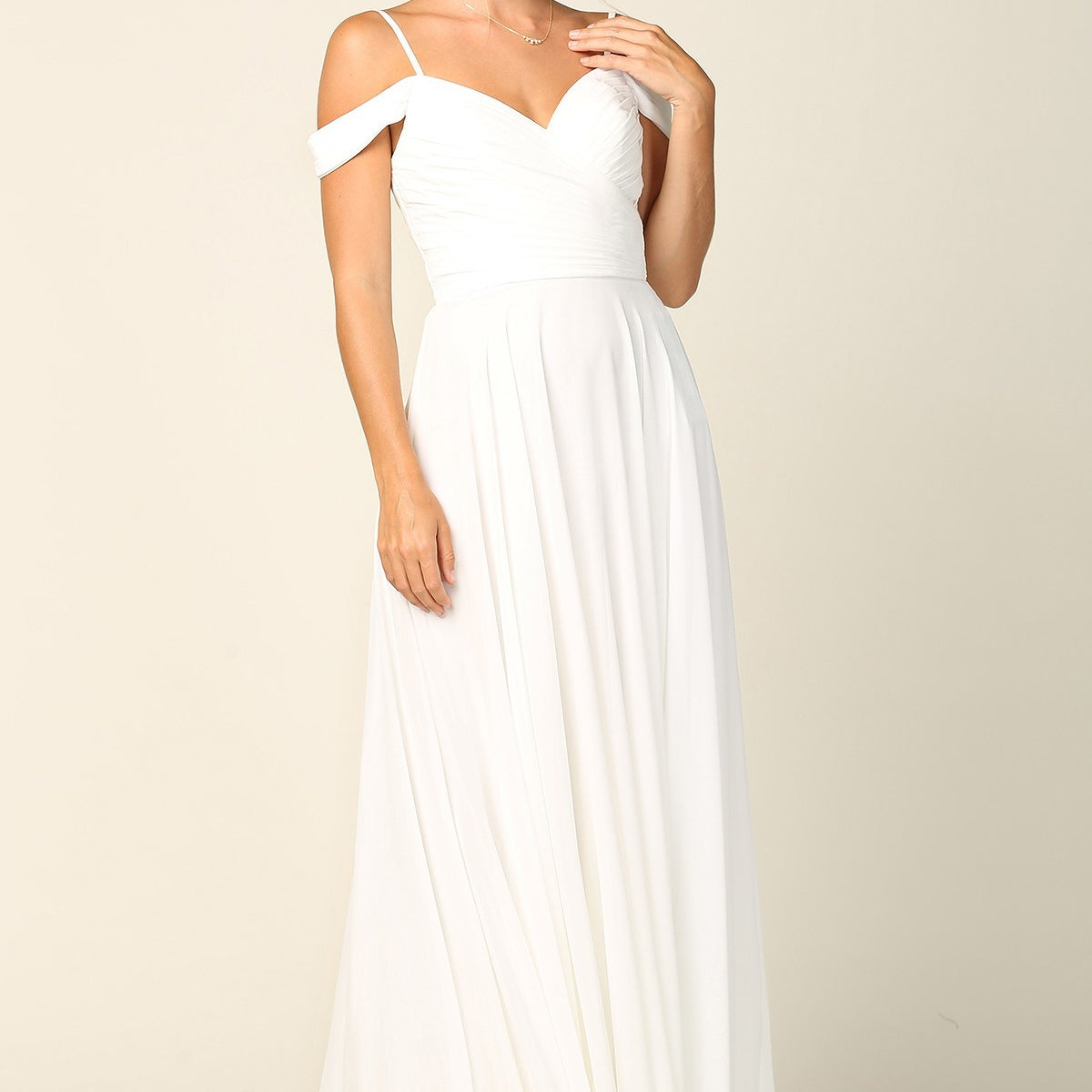 Vestido Blanco EVA 5183