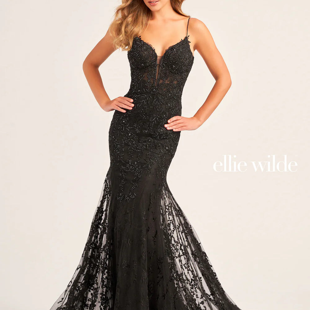 Vestido largo EW35010