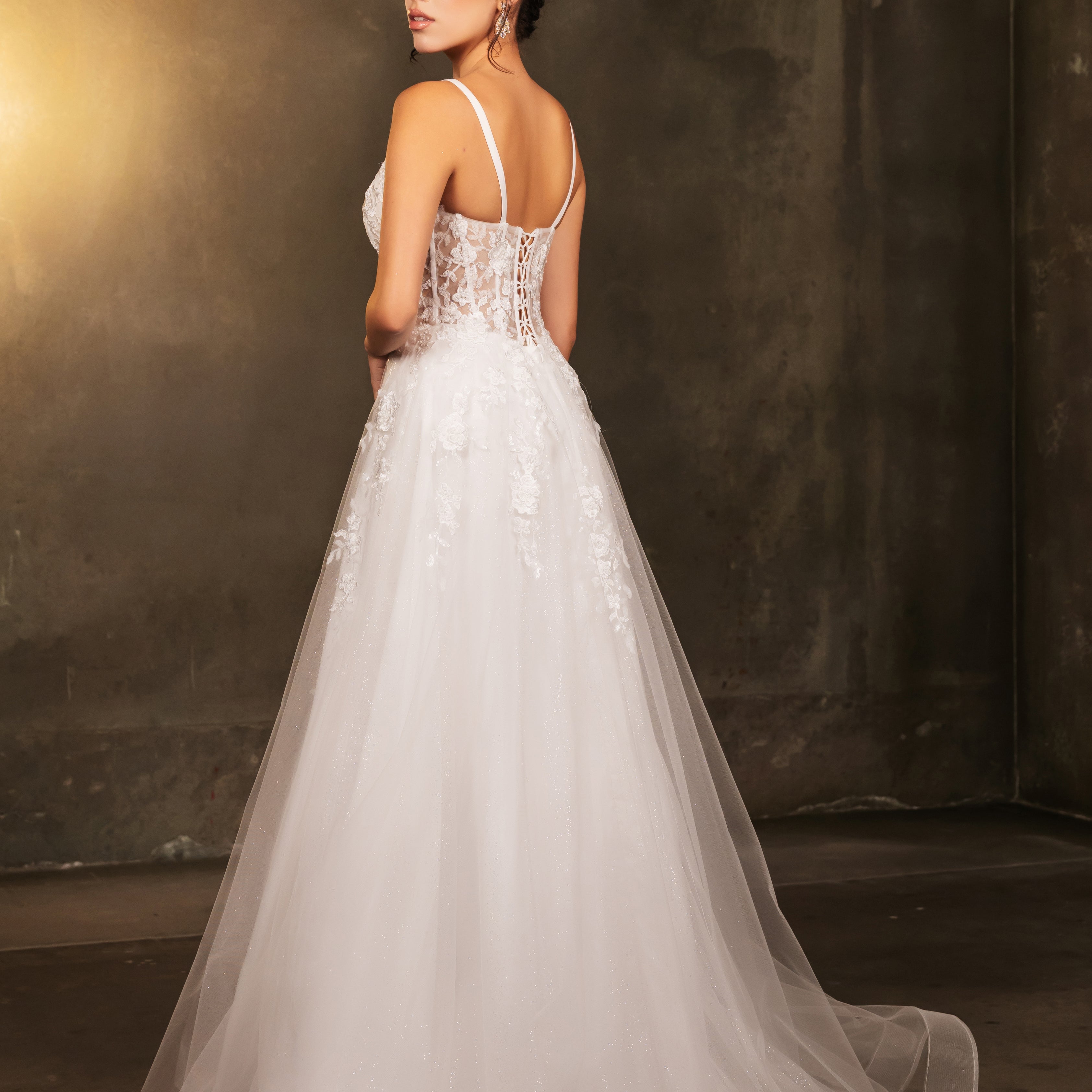 Vestido blanco de May Queen MQ2165