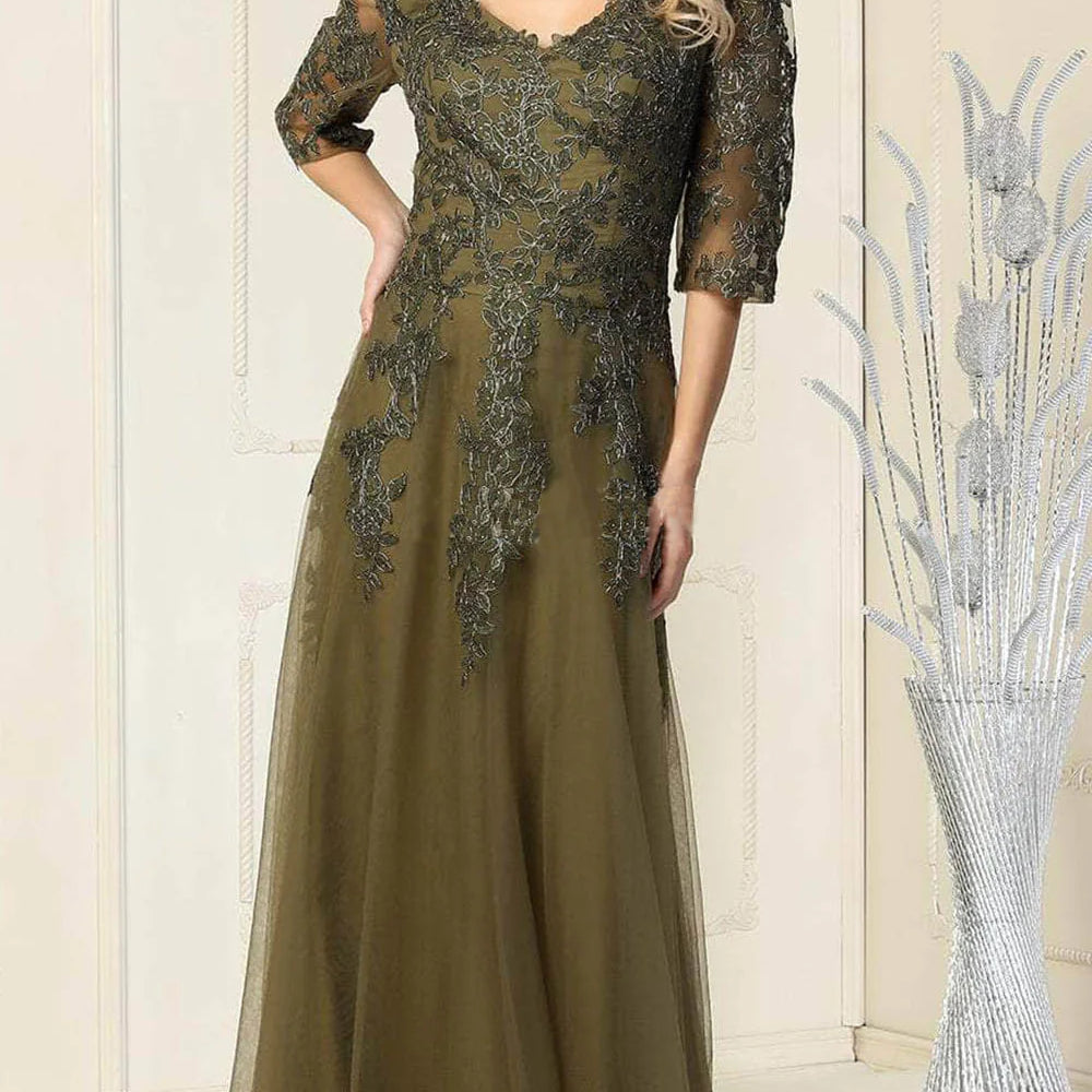 Vestido largo de May Queen MQ1859