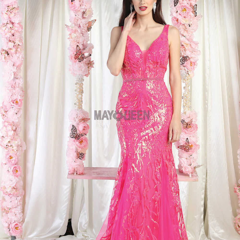 Vestido largo de Royal Queen RQ8011