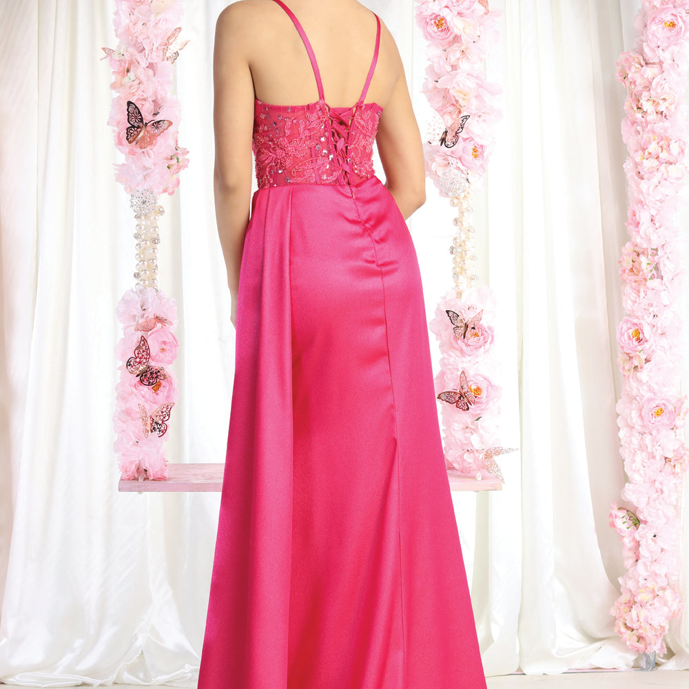 Vestido de fiesta bordado RQ8020