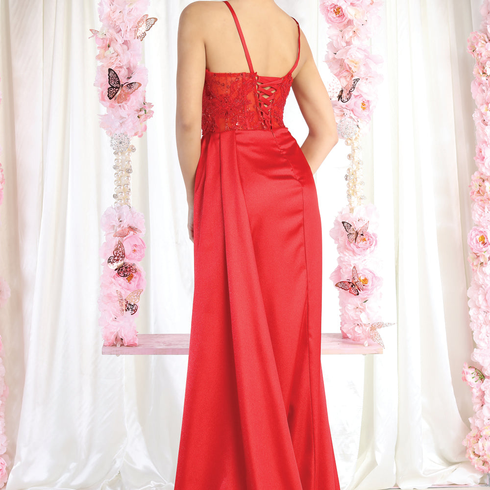 Vestido de fiesta bordado RQ8020