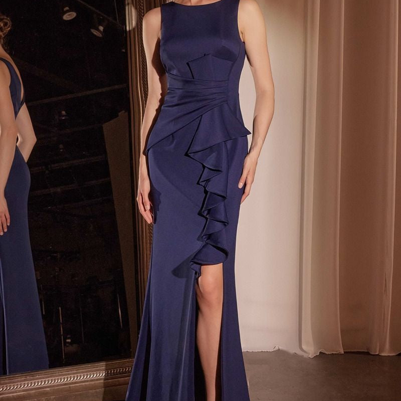Vestido ajustado sin mangas de neopreno de Ladivine CH377