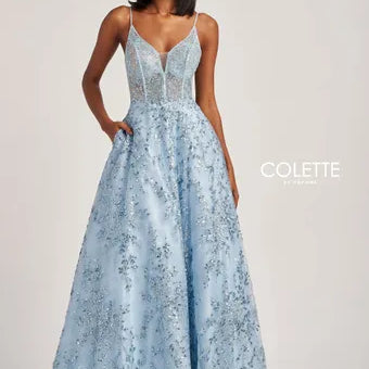 Vestido largo de Colette CL6019