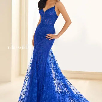 Vestido largo de Ellie Wilde EW36008