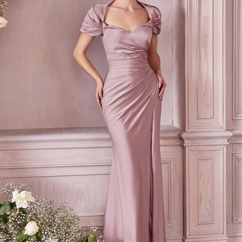 Vestido con chal de la manga KV1061 de Ladivine