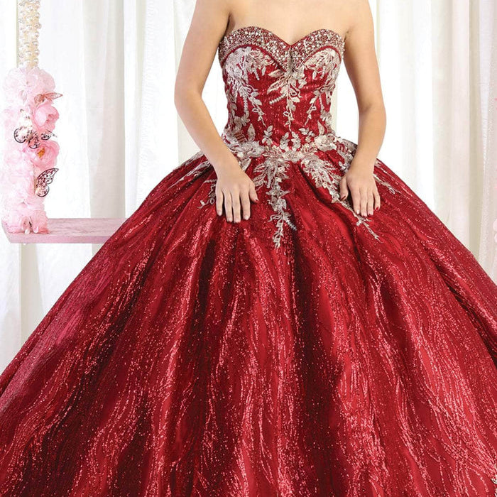 Vestido de Quinceañera Bordado LK179