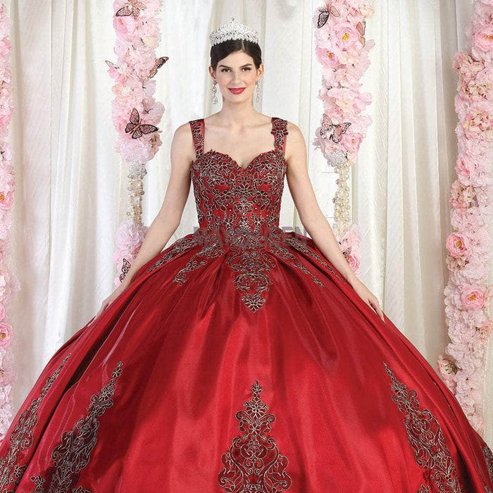 Vestido de quinceañera plisado LK196