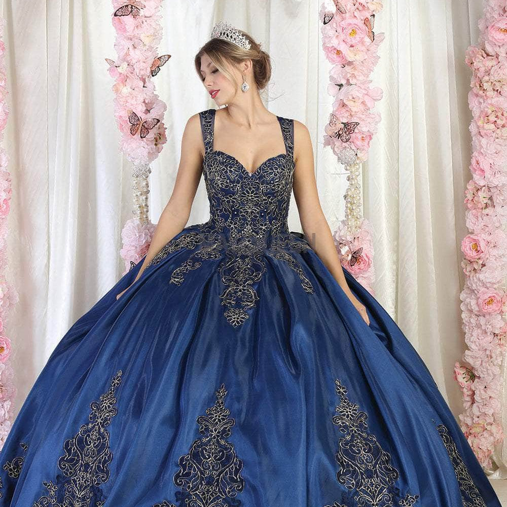 Vestido de quinceañera plisado LK196