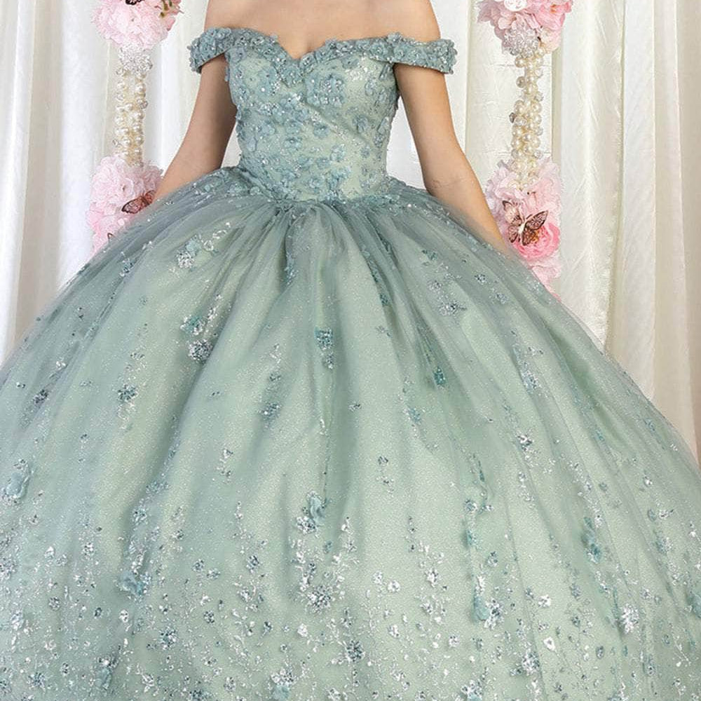 Vestido de Quinceañera con Collar Gargantilla LK202