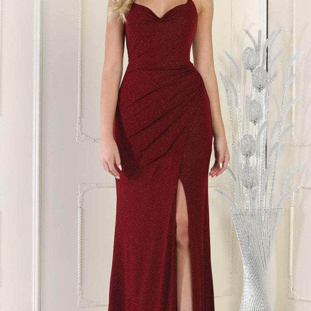 Vestido de fiesta sin mangas con espalda de encaje MQ1987