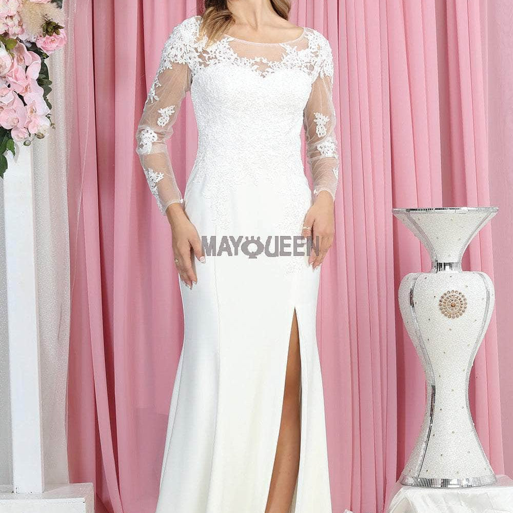 Vestido de fiesta de manga larga RQ7913