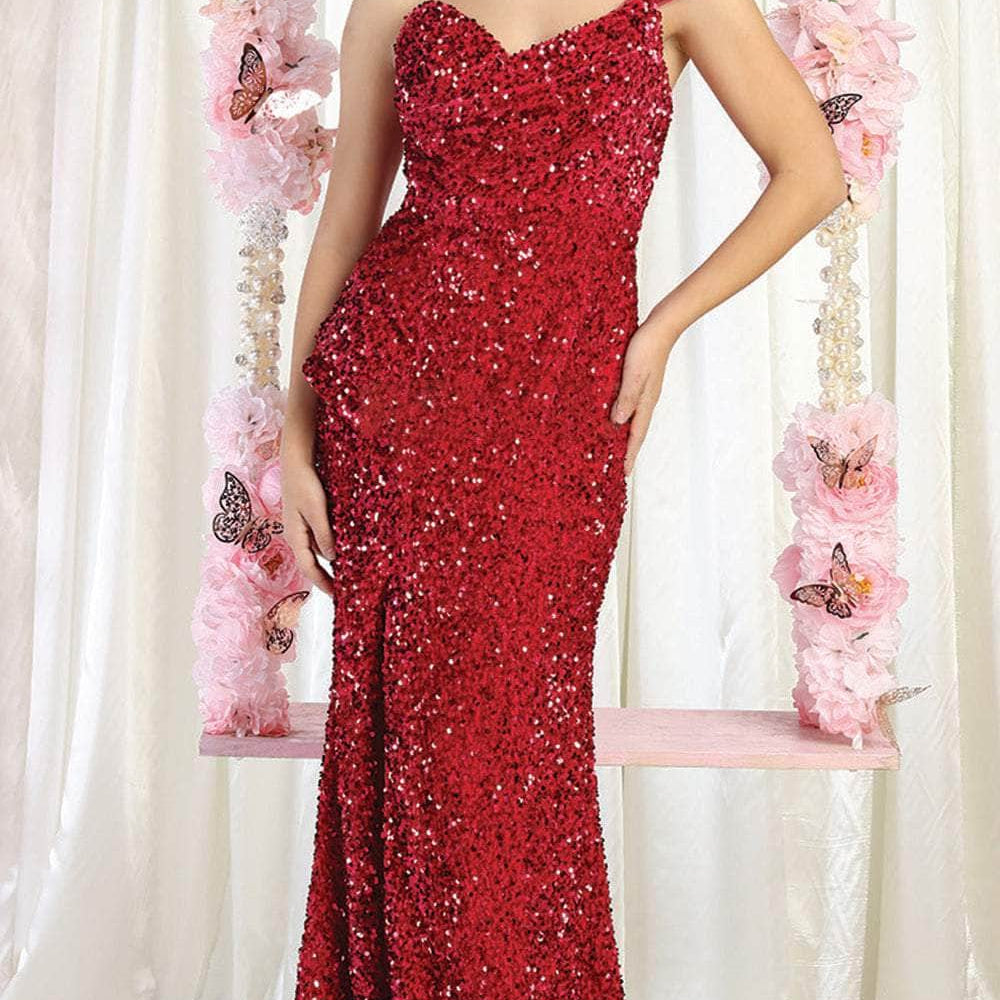 Vestido largo de May Queen RQ8003