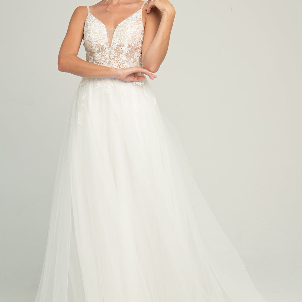 Vestido largo de Amelia Couture Q141SU063