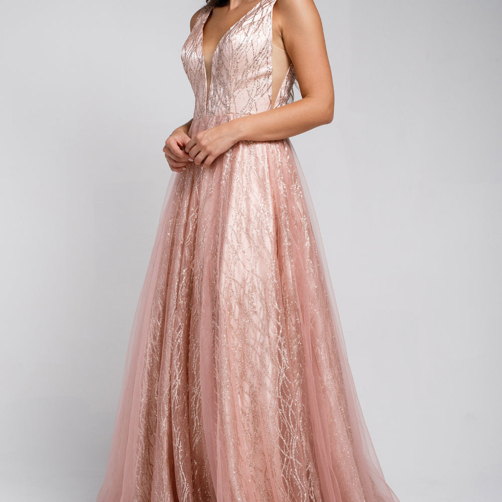 Vestido largo de Amelia Couture R010