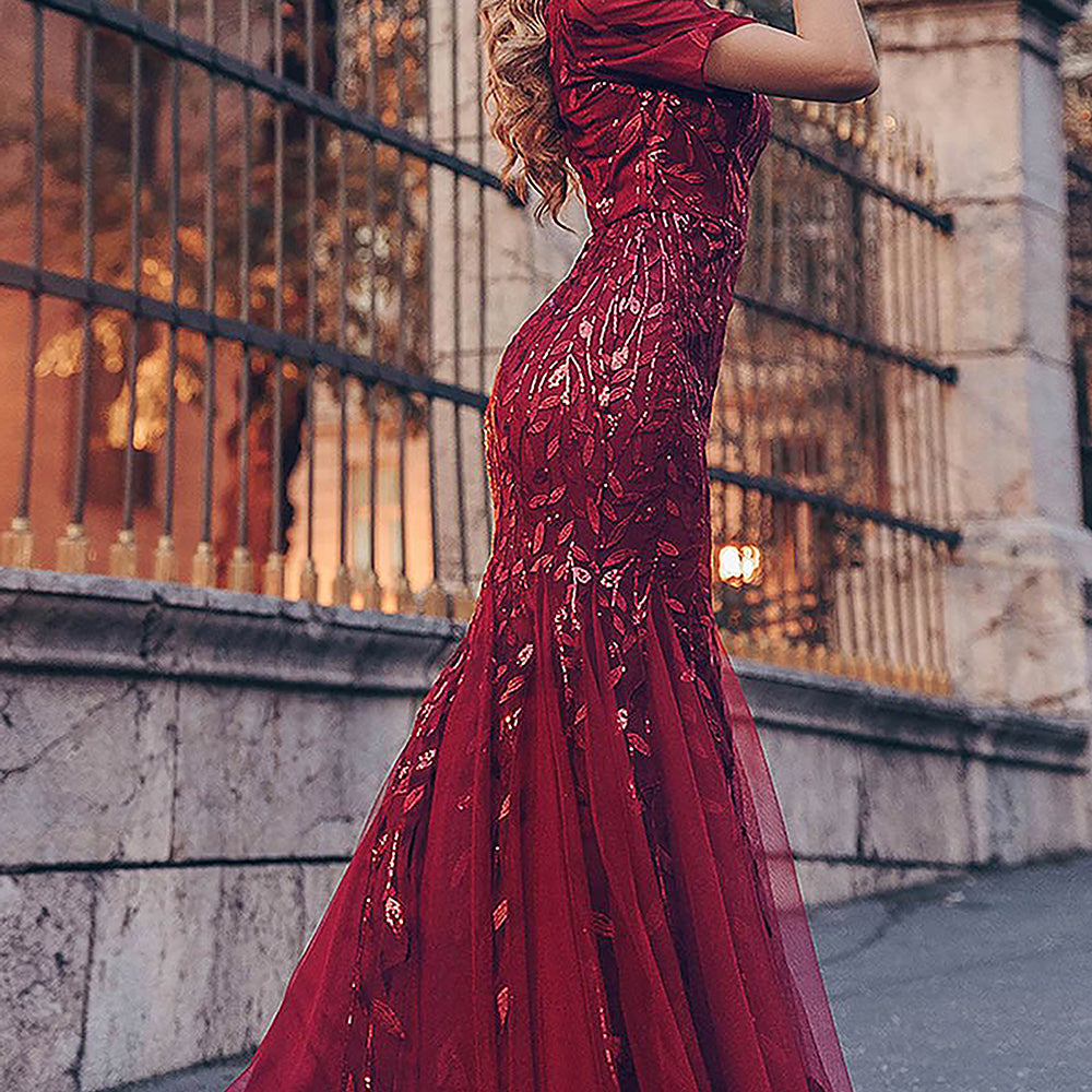 Amelia Couture 7707 Vestido Largo Sin Mangas Bordado Malla