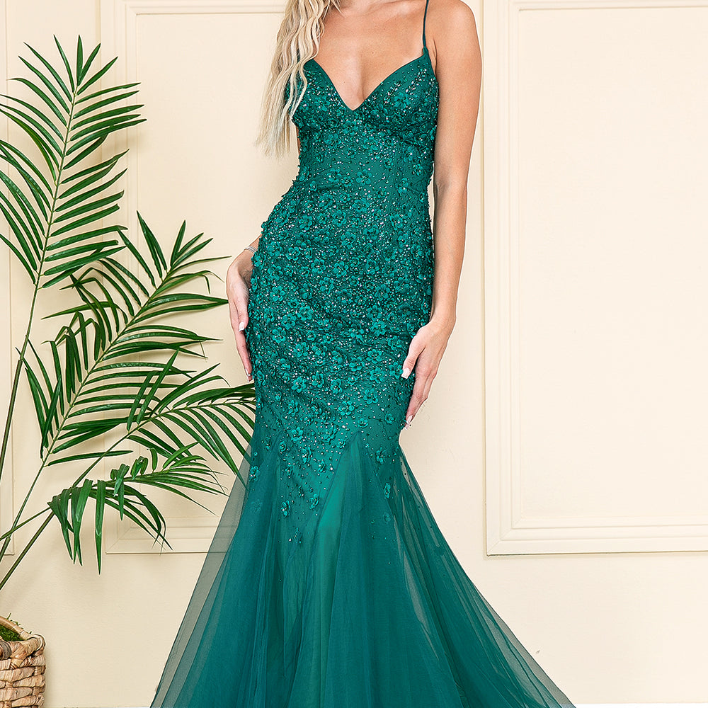 Vestido largo de Amelia Couture SU066