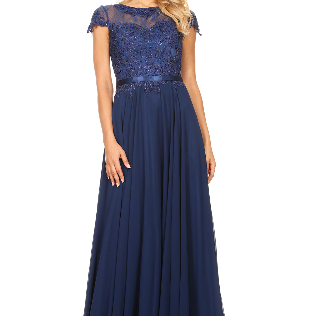 Vestido largo de EVA Collection 5130