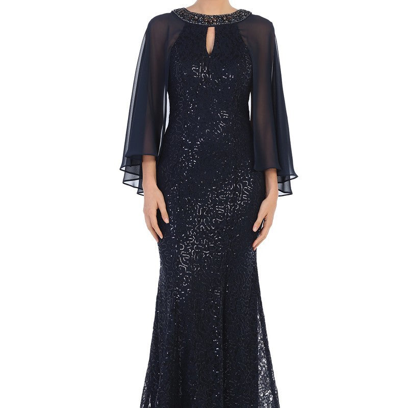 Vestido largo de EVA Collection 3276