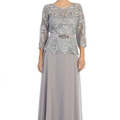 Vestido largo de EVA Collection 3142
