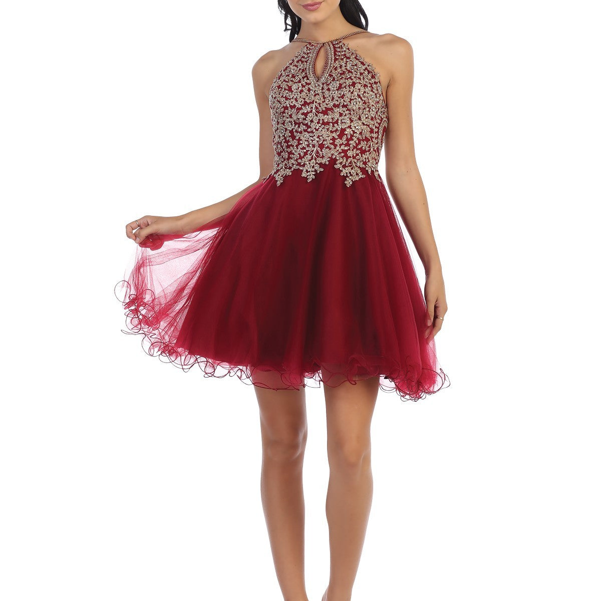 Vestido Corto de EVA Collection 5170