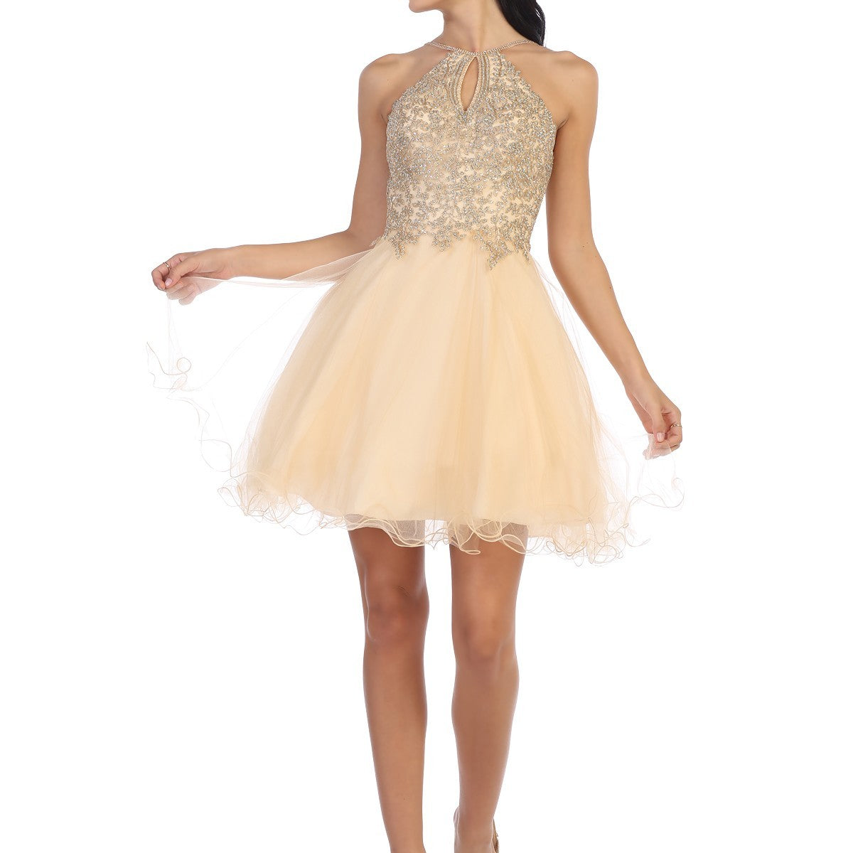 Vestido Corto de EVA Collection 5170