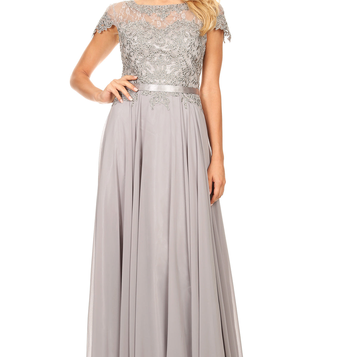 Vestido largo de EVA Collection 5130