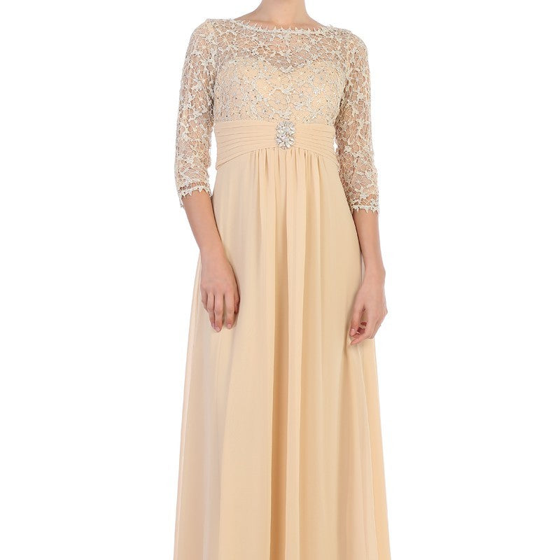 Vestido largo de EVA Collection 3108