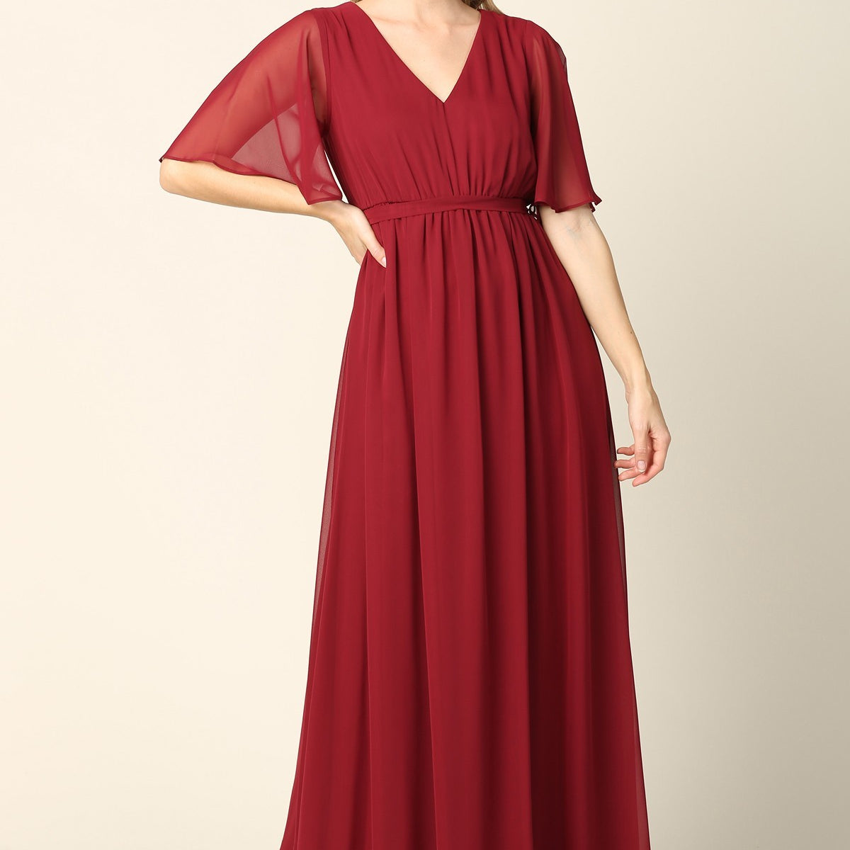 Vestido largo de EVA Collection 3391