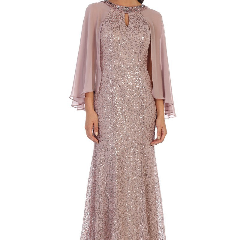Vestido largo de EVA Collection 3276