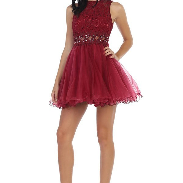 Vestido Corto de EVA Collection 3158