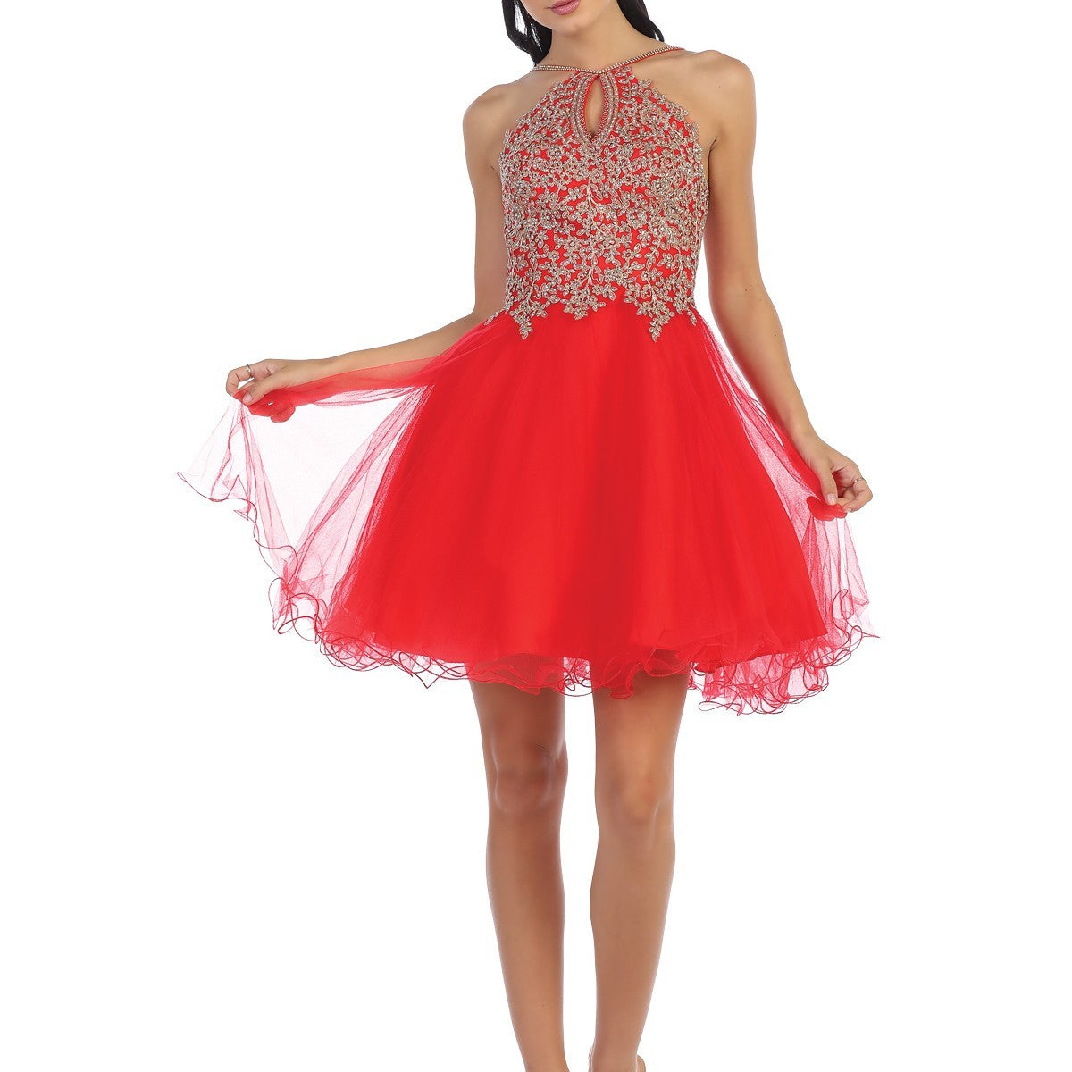 Vestido Corto de EVA Collection 5170