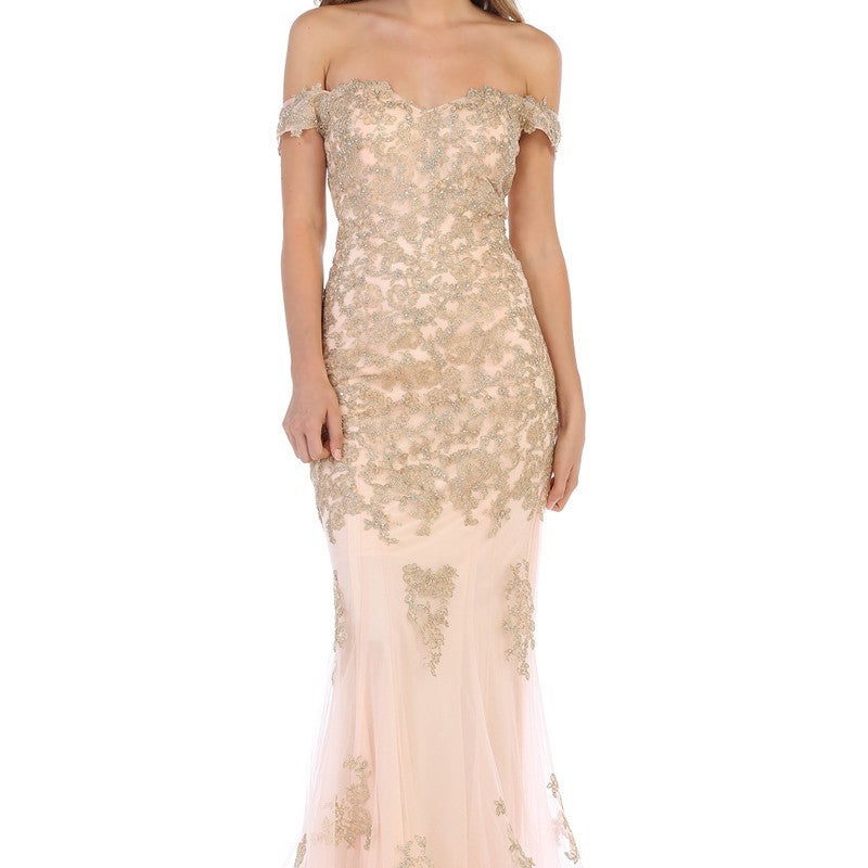 Vestido largo de EVA Collection 5154