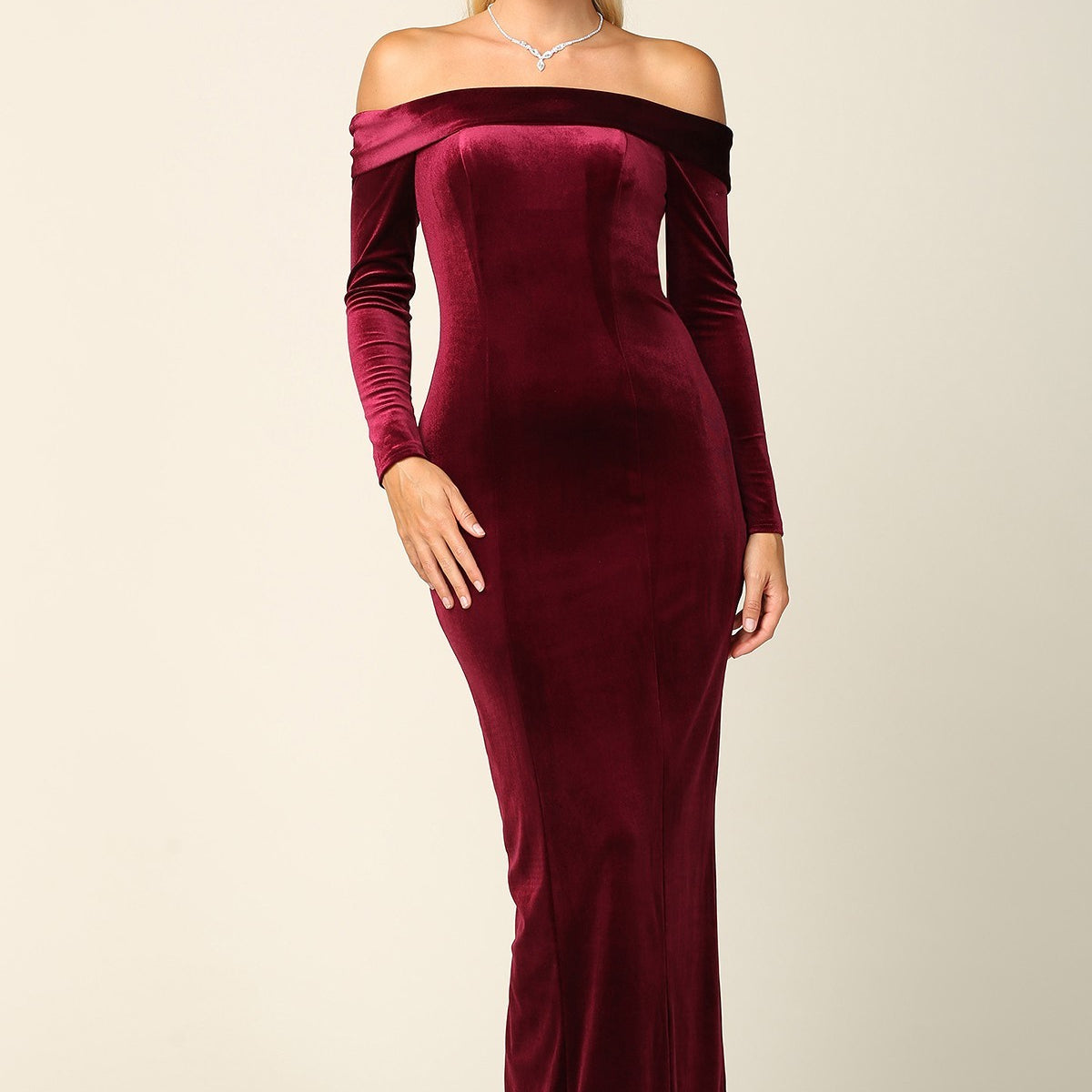 Vestido largo de EVA Collection 3424