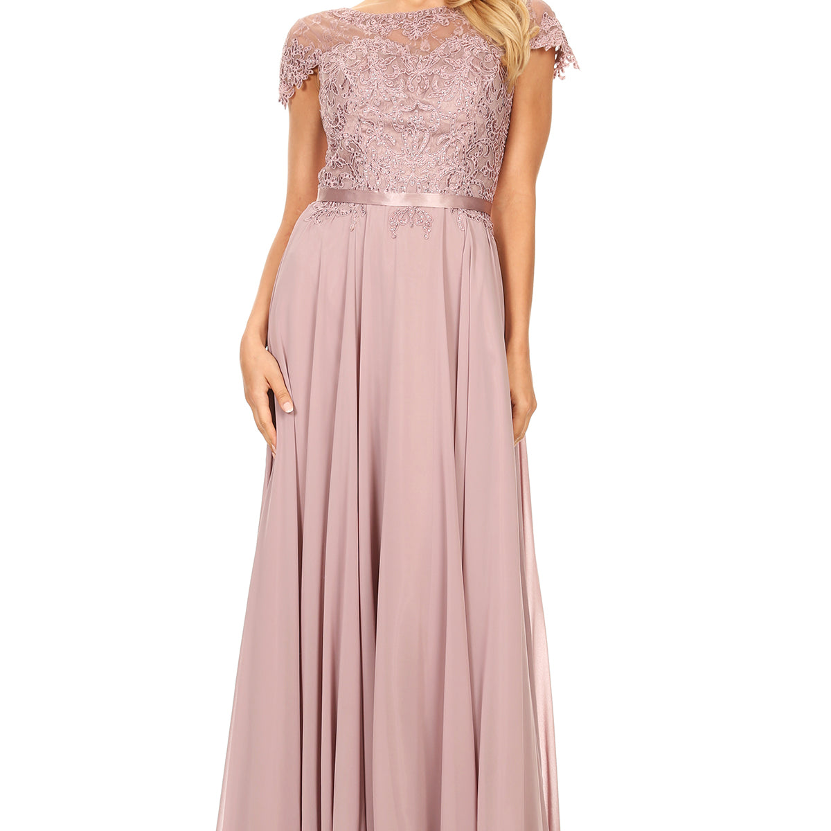 Vestido largo de EVA Collection 5130