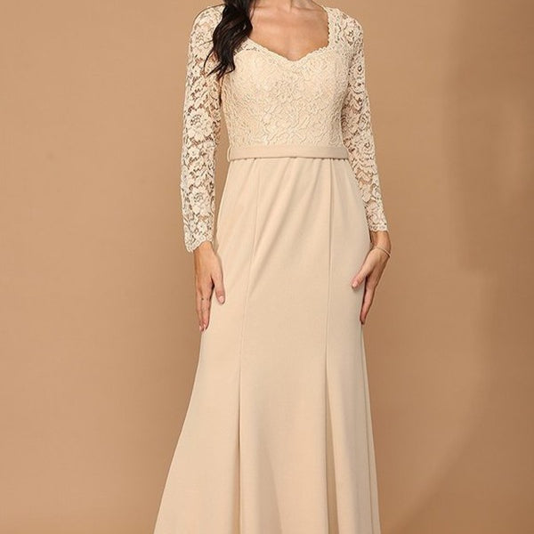 Vestido largo de EVA Collection 3310
