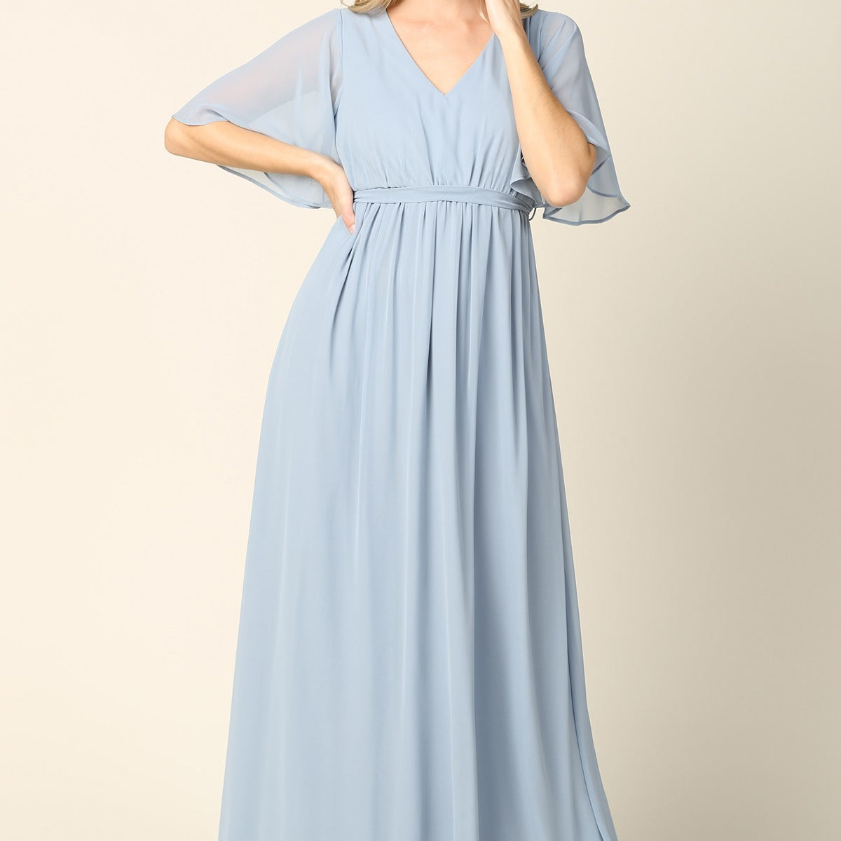 Vestido largo de EVA Collection 3391