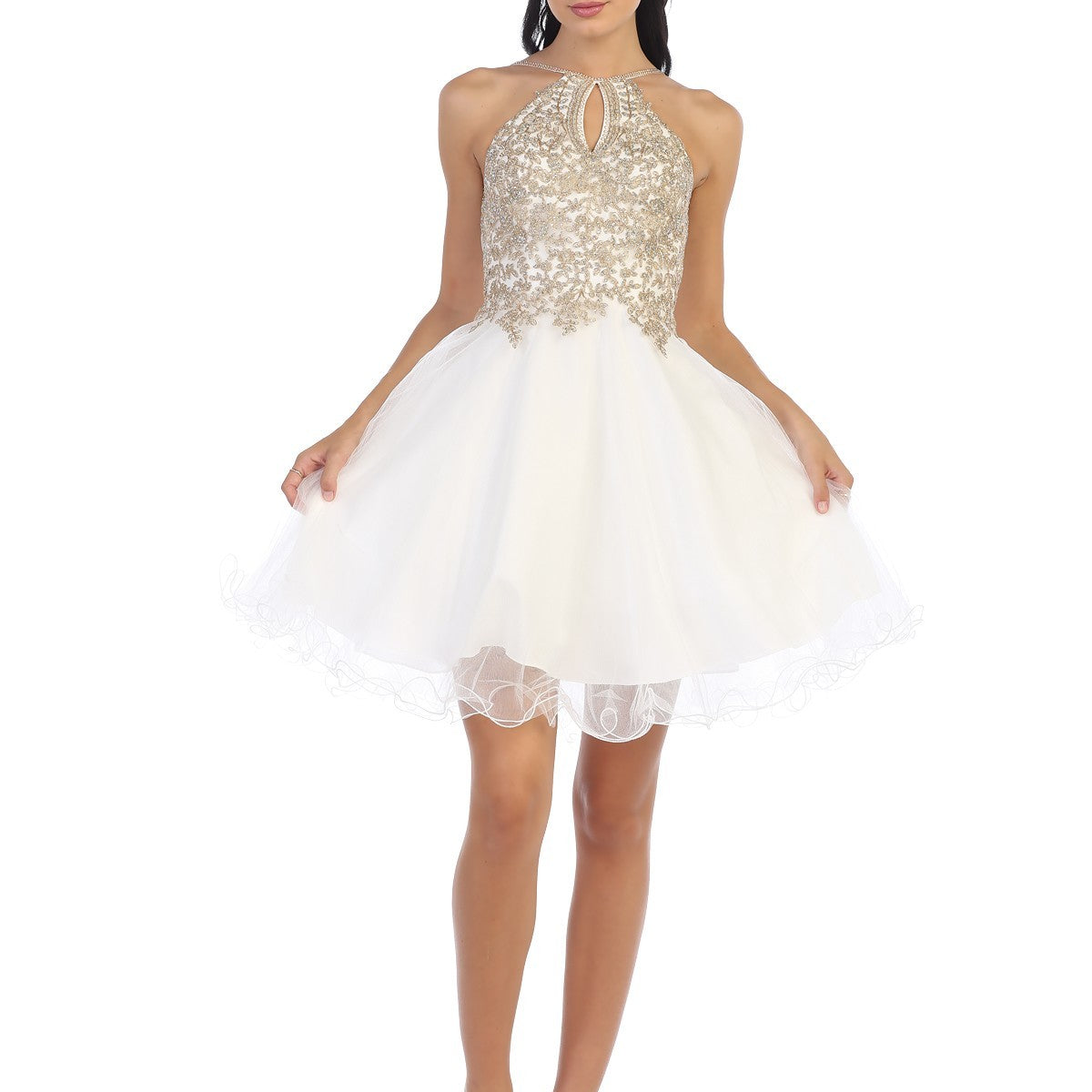 Vestido Corto de EVA Collection 5170