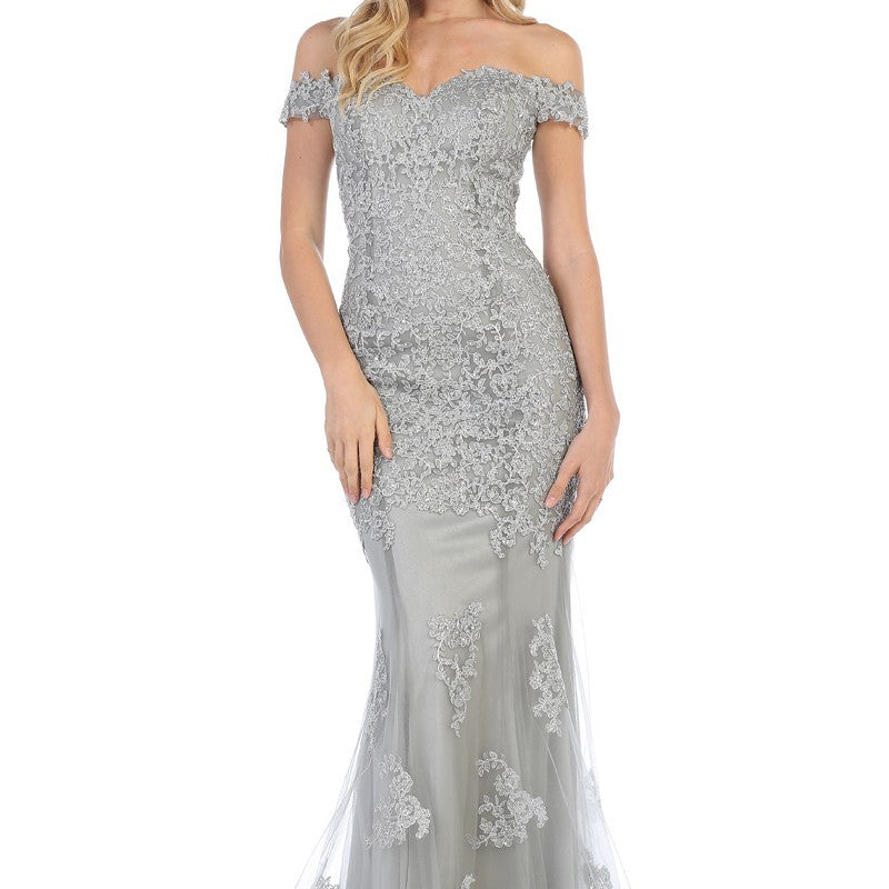 Vestido largo de EVA Collection 5154