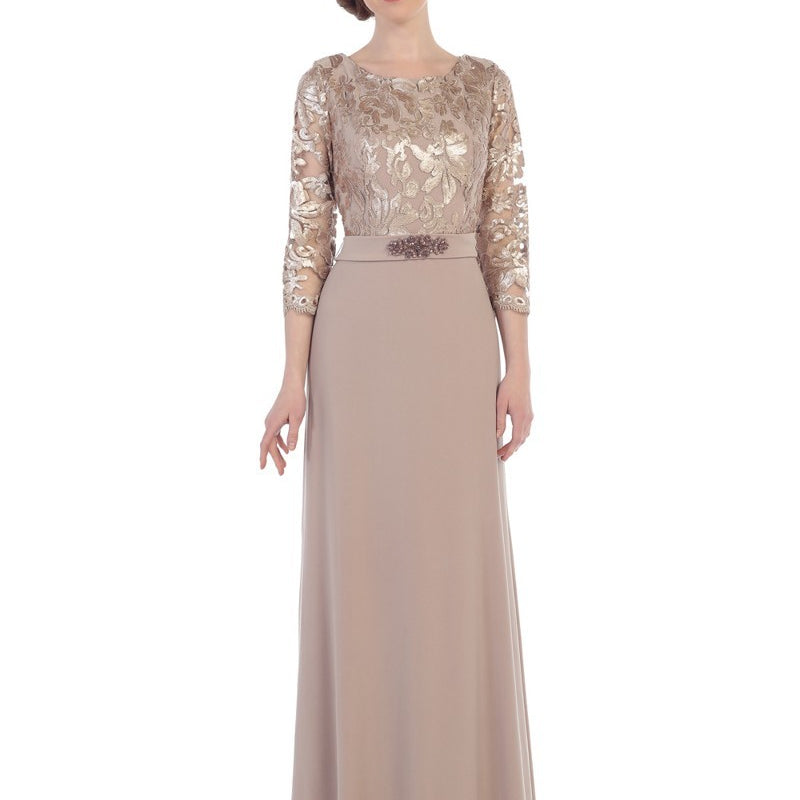 Vestido largo de EVA Collection 3163