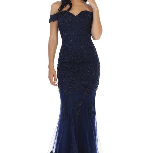 Vestido largo de EVA Collection 5154