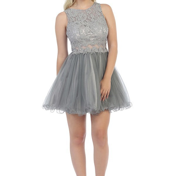 Vestido Corto de EVA Collection 3158