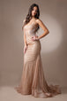 Vestido de sirena sin mangas de Amelia Couture TM1014