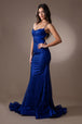 Vestido de sirena sin mangas de Amelia Couture TM1014