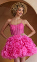 Vestido corto de Amelia Couture SU083S