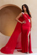 Amelia Couture 7056 - Vestido con hombros descubiertos