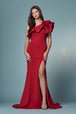 Vestido de one shoulder  de Nox Anabel E467