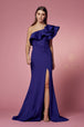Vestido de one shoulder  de Nox Anabel E467