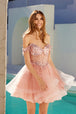 Vestido corto de Juliet JT947L